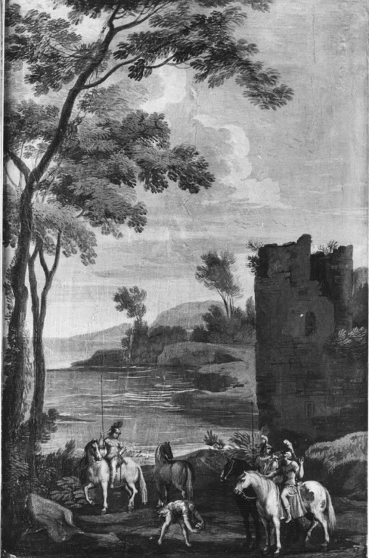 Paesaggio con cavalieri - Galleria Corsini, Roma